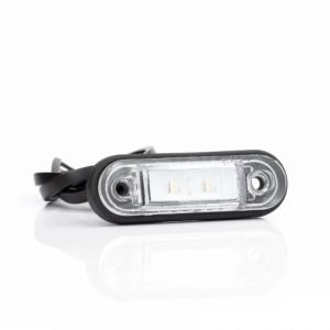 Farolim LED Vidro Claro 12/24V - 2 LED's