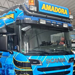 Barra Faróis Scania R Topline & Higline