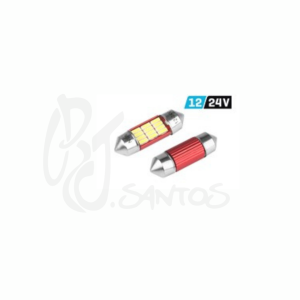Lâmpada LED SV8.5 31mm 12/24V 12X4014SMD