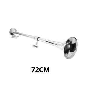Buzina Ar Cromada 72cm