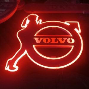 Símbolo Volvo Mulher Interior Cabine 24V