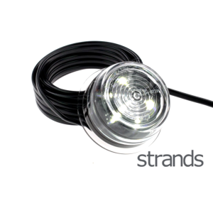 Delimitador LED Strands Viking White