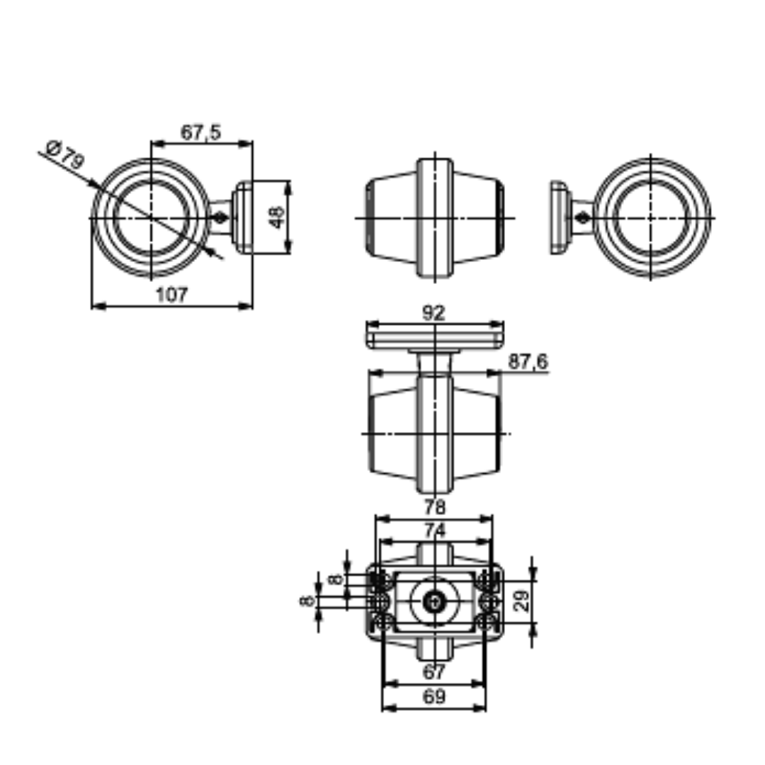 Delimitador LED Neon - 11cm 24V - Image 4