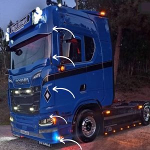 Kit Decoração Exterior Scania Next Gen