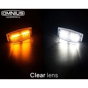 Omnius Dupla Lâmpada LED 24V Dual Color Clear