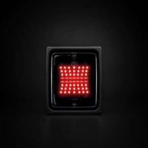 Strands Dark Knight Square IZE LED Travão e Presença