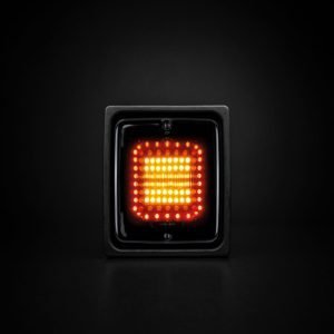 Strands Dark Knight Square IZE LED Travão, Presença e Pisca
