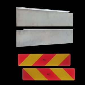 Set of Reflective Plates and Fixing Brackets