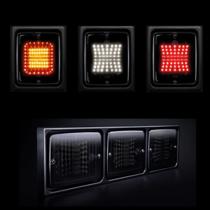 Pack Moldura Strands + 3 Faróis Dark Knight Square