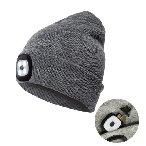 Rechargeable USB Lighted Beanie