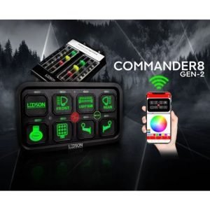 Commander8 Gen2 e Caixa de Relé Ledson