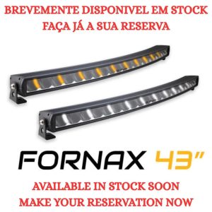 Barra LED Curva FORNAX 43" (1100 mm) Dual Color