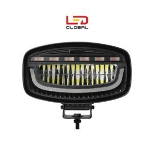 Faróis Longo Alcance com Posição de Duas Cores e Strobe