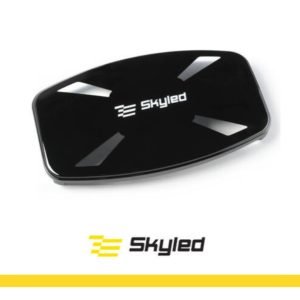 Capa Preta Brilhante para Farol SKYLED Jumbo Stella Flash
