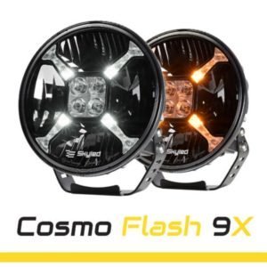 Faróis Longo Alcance SKYLED Cosmo Flash 9X
