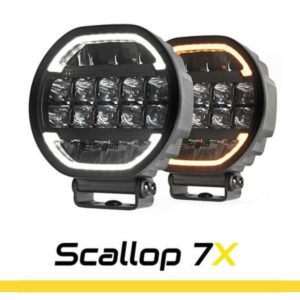 Faróis Longo Alcance SKYLED Scallop 7X