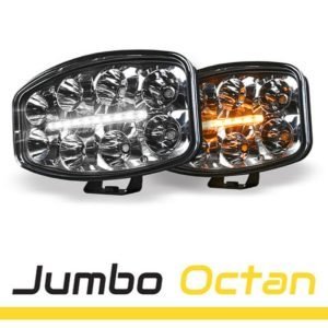 Faróis Longo Alcance SKYLED Jumbo Octan 80W