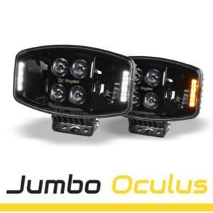 Faróis Longo Alcance SKYLED Jumbo Oculus Full LED 90W